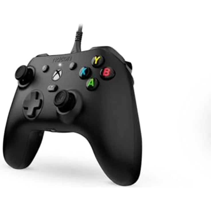 Nacon Xbox Controller EVOL-X, Schwarz mit Vier Vibrationsmotoren und rutschfester Oberfläche – Bild 3