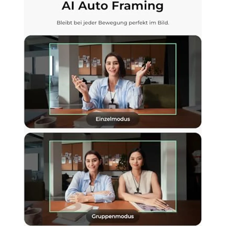 Obsbot Meet Flip, faltbare 4K Webcam mit KI-Auto-Framing und dualem Mikrofon-System – Bild 6