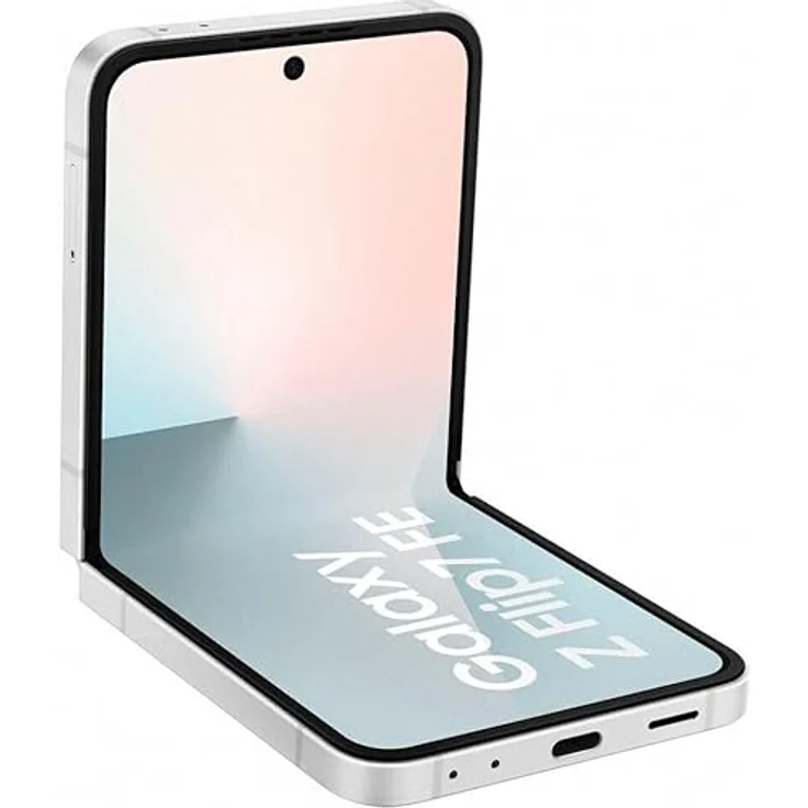Samsung Galaxy Z Flip7 FE (128 GB, White, 6.69", SIM + eSIM, 5G), Smartphone, Weiss – Bild 9