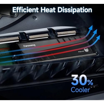 Fanxiang M.2 SSD PCIe 4.0 1TB 2TB 4TB NVMe Heatsink Interne - Foto 10
