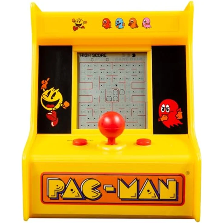 Z-Man Games PAC-MAN Desktop Arcade, kompakte Spielkonsole mit originalen Soundeffekten und Grafik, nostalgisches Arcade-Erlebnis – Bild 2