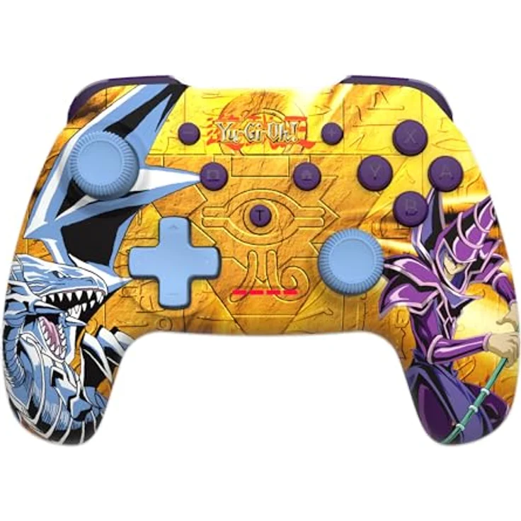 Freaks and Geeks Yu-Gi-Oh Dragon Nintendo Switch Controller wireless gelb – Bild 2