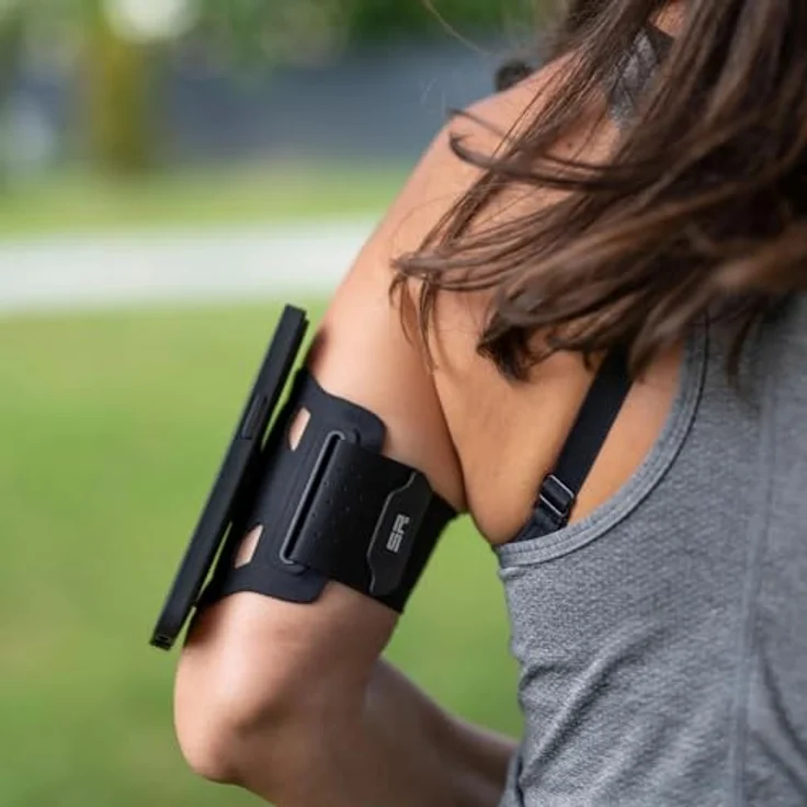 SP CONNECT Arm Band SPC+ | Leichtes, atmungsaktives Neopren-Material, verstellbare Klettbänder (S/M und L/XL) – Bild 3