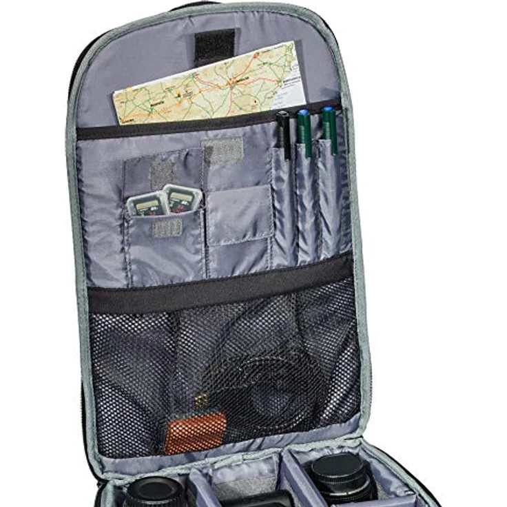 PEDEA Kameratasche (Rucksack, grau) – Bild 6