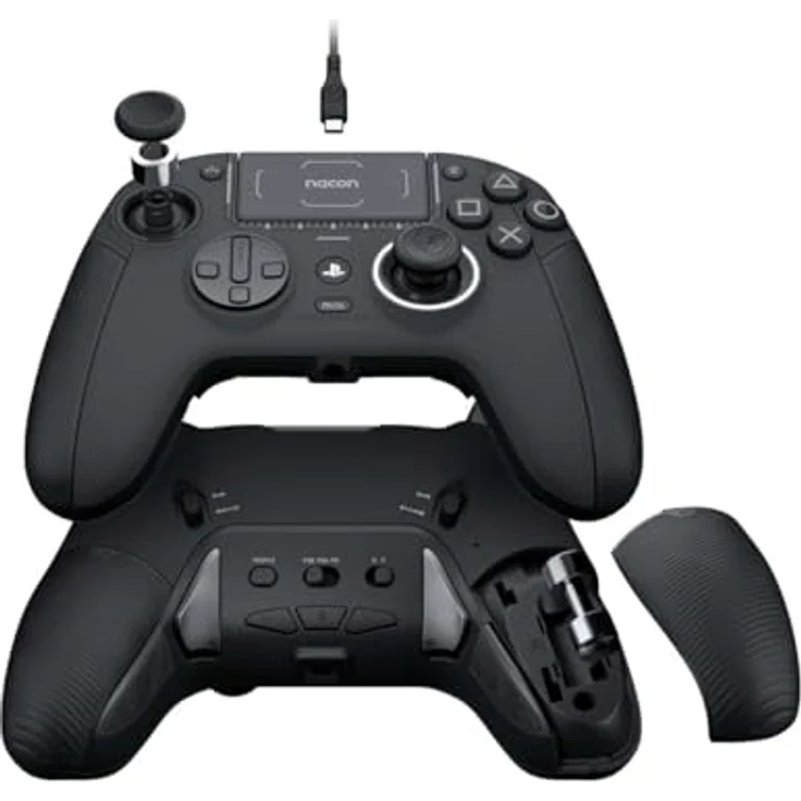 Nacon PS5 Revolution 5 Pro Controller, Schwarz - Magnetische Hall-Effekt-Technologie, Trigger-Stopps, kabellose Verbindung – Bild 4