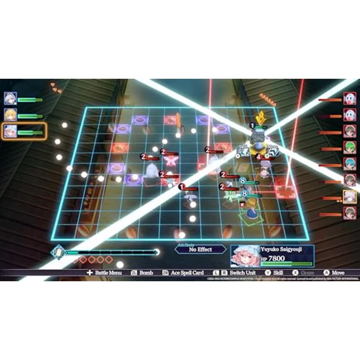 Reef Entertainment Touhou Spell Carnival – Day One Edition (Nintendo Switch), Strategy RPG with Bullet Hell Madness, Reversible Cover, English/French/Spanish Text – Bild 3