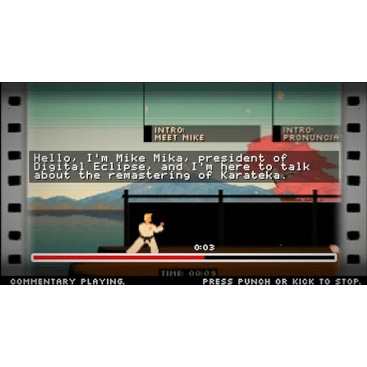 Clear River Games The Making of Karateka NS, Nintendo Switch Spiel mit pixelgenauer Version und neuen Funktionen – Bild 4