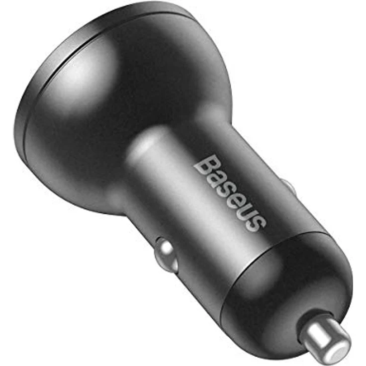 Baseus Cargador BASEUS CCBX-0G Con Pantalla 2 x USB 4 8 A 24 W (Grau) – Bild 5