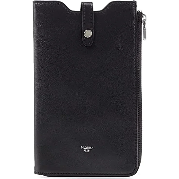 Picard Bingo Handytasche, 100% Leder, 18 cm, schwarz – Bild 1
