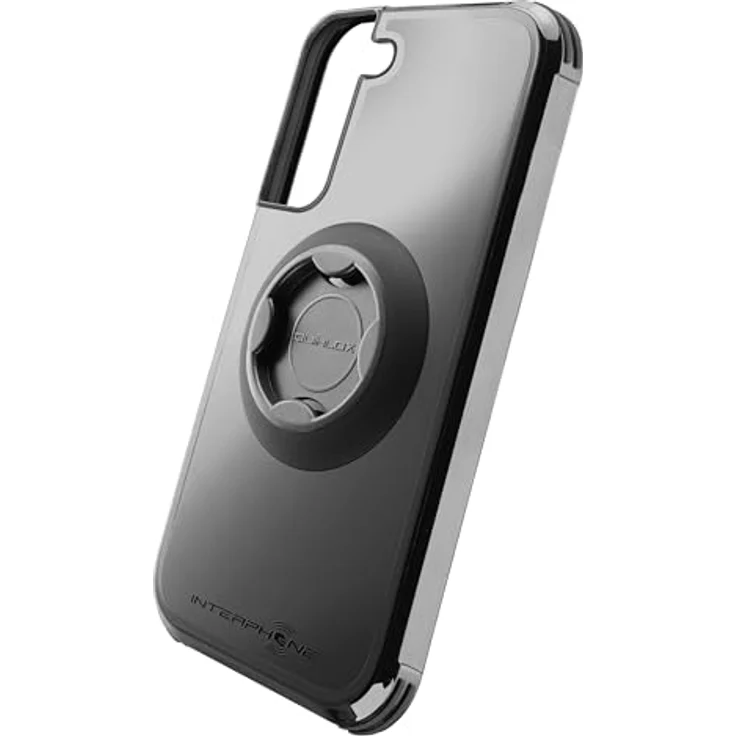 Interphone SMQUIKLOXSAMS23PTE, Flexible Handyhülle für Samsung S23 Plus mit Anti-Shock und antibakterieller Microban-Technologie, rundum Schutz und erhöhte Kanten – Bild 1