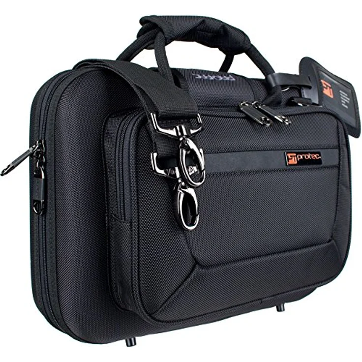 ProTec PB 307GER Slimline Etui für B-Klarinette, schwarz, idealer Schutz und leichte Handhabung – Bild 1