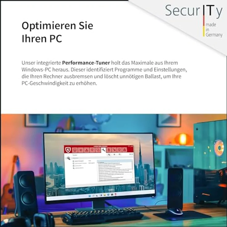 G DATA Total Security 2024, 3 Geräte - 1 Jahr, Virenschutzprogramm für PC, Mac, Android, iOS, Passwort-Manager und automatische Backups, Key Card per Luftpost-Brief und Amazon Email – Bild 3