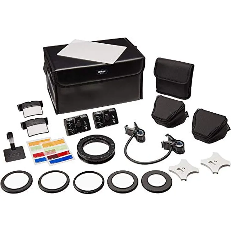 Nikon R1 Makro Blitz KIT, kabelloses Set mit SB-R200 Slave-Blitzgeräten