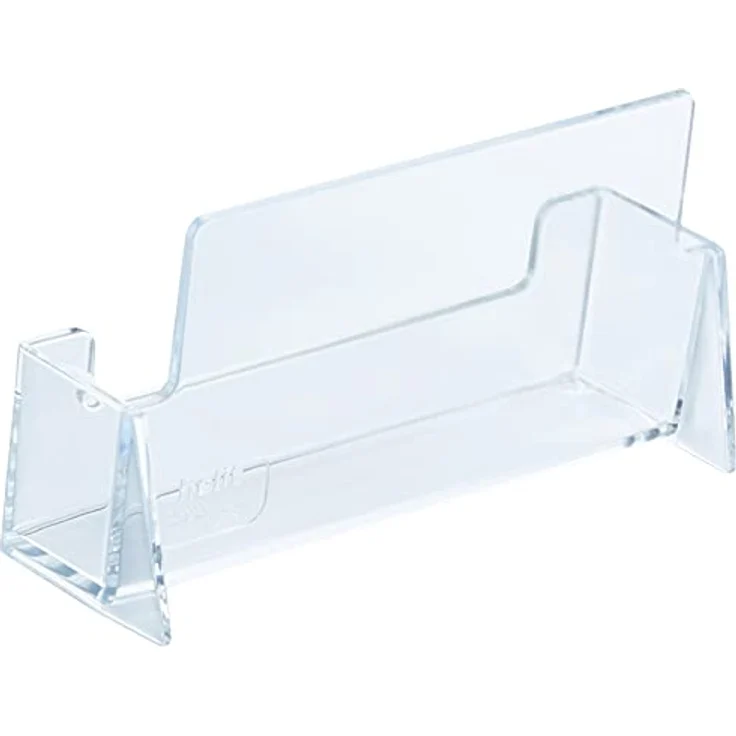 Helit Visitenkartenhalter H23509, the helpdesk, Kunststoff, glasklar, 1 Fach für 50 Karten – Bild 2