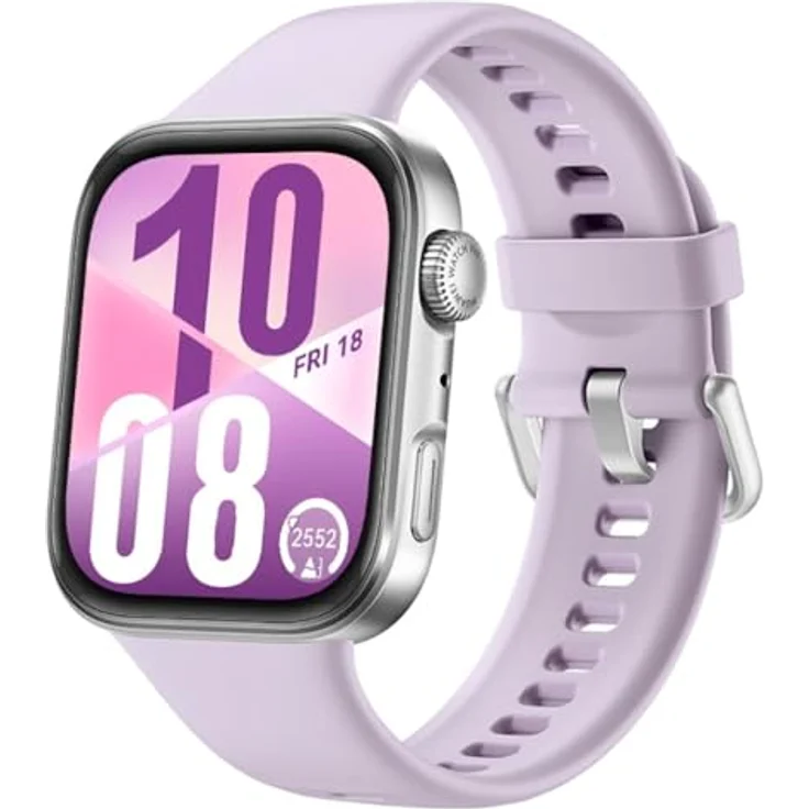 HUAWEI Watch FIT 4, Smartwatch mit 1,82 Zoll AMOLED-Display, erweiterten Sportmodi, NFC-Zahlung, kompatibel mit iOS und Android – Bild 2
