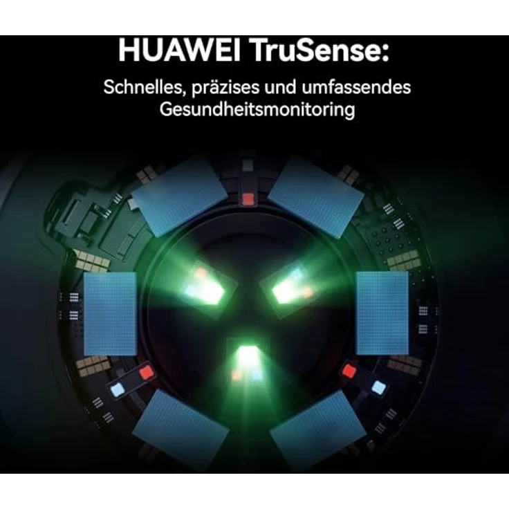 HUAWEI Watch GT 5 46 mm Smartwatch, Kunstvolles Design, Erweiterte Lauf- und Fahrradfunktionen, Gesundheitsmonitoring, Bis zu 14 Tage Akkulaufzeit, Blau – Bild 5