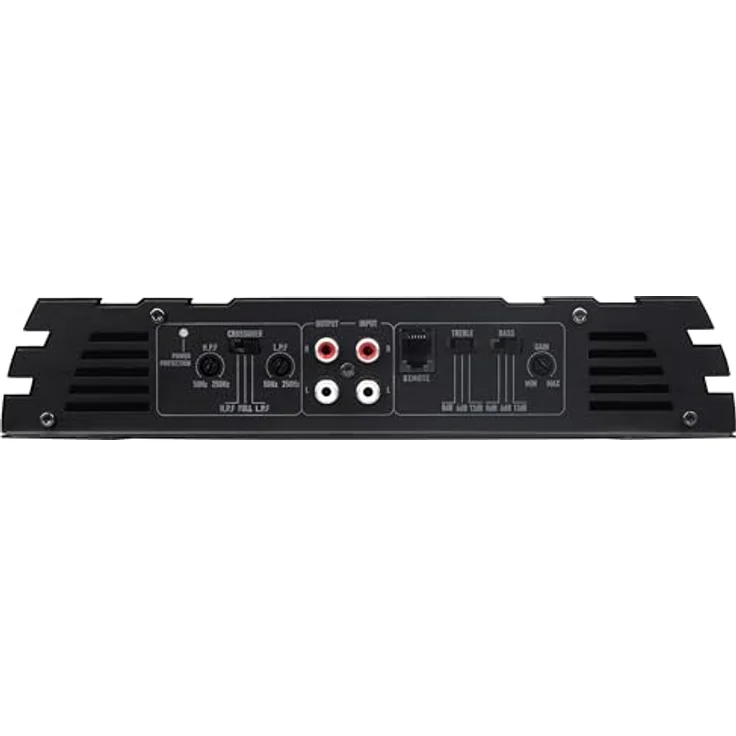 Crunch GPX800.2 2-Kanal Verstärker, 800 W Class A/B, inklusive Basspegel-Fernbedienung – Bild 2
