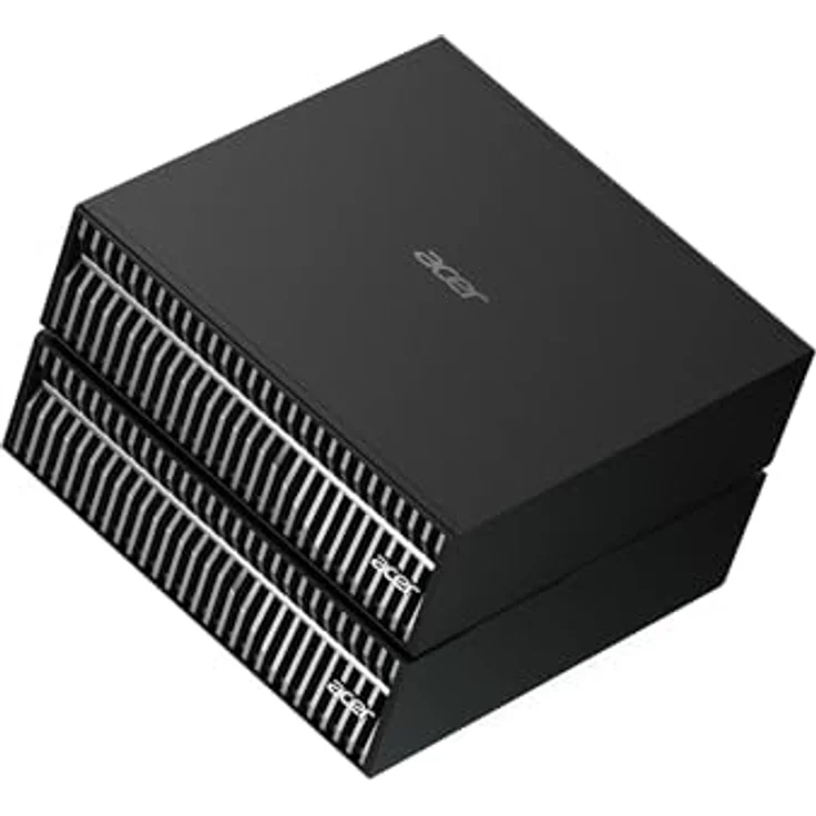 Acer Veriton AI GN100, Ultra Small Form Factor Desktop-PC mit NVIDIA Grace Blackwell GPU, 128 GB RAM, 4000 GB M.2 SSD, WiFi 7, Bluetooth 5.4, schwarz – Bild 2