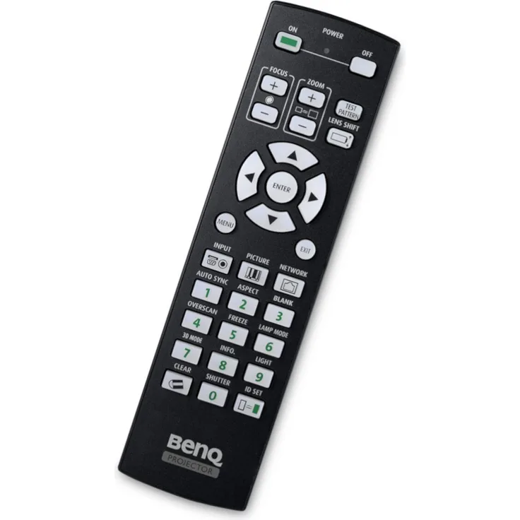 BenQ RCA023, 5J.JC706.001 Original Fernbedienung für PU9730, PX9710 und PW9620, sofort einsatzbereit ohne Programmierung