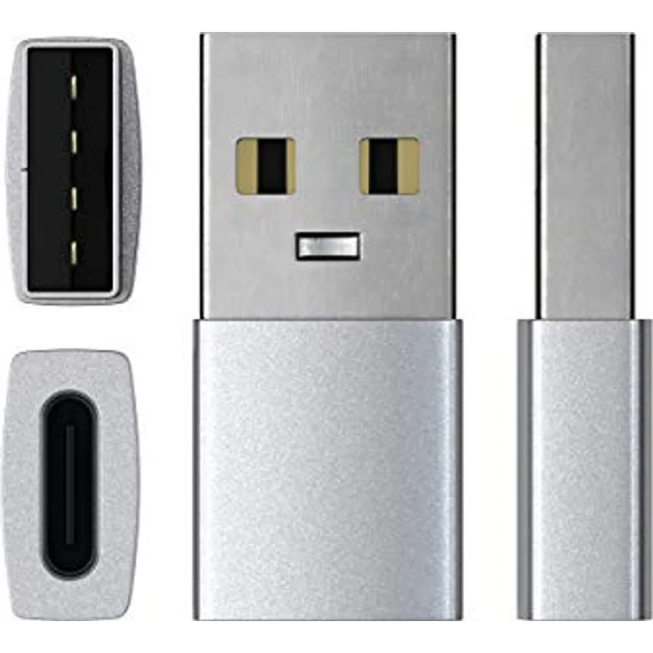Satechi USB Type-A zu Type-C-Adapter Silber - Preisvergleich – Bild 4