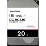 Western Digital Ultrastar DC HC560, 20 TB, 7200 RPM, 3.5", SAS Festplatte