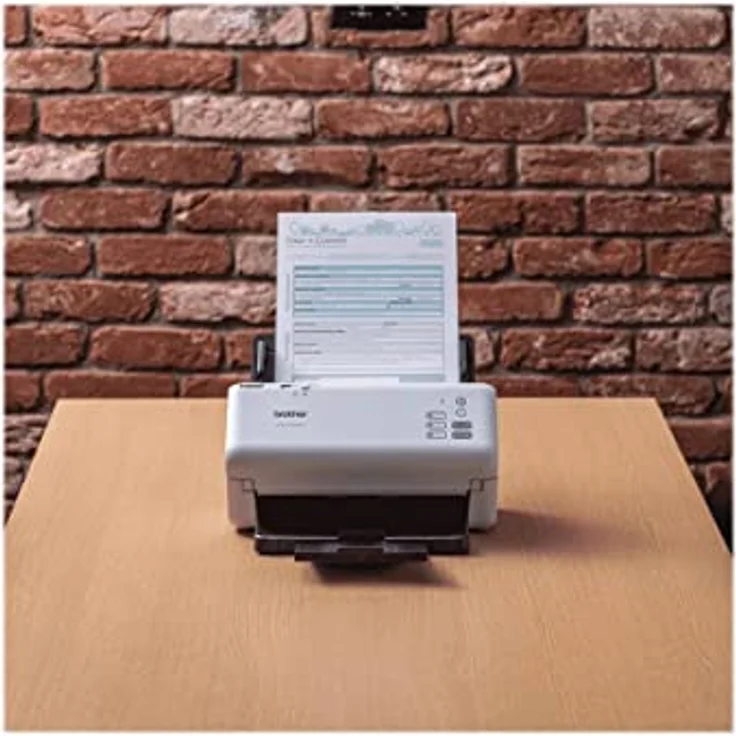 Brother ADS-4300N, Professioneller Dokumentenscanner mit USB und LAN, Duplex Scan, Schnelltasten, Weiß, ADS4300NRE1 – Bild 5