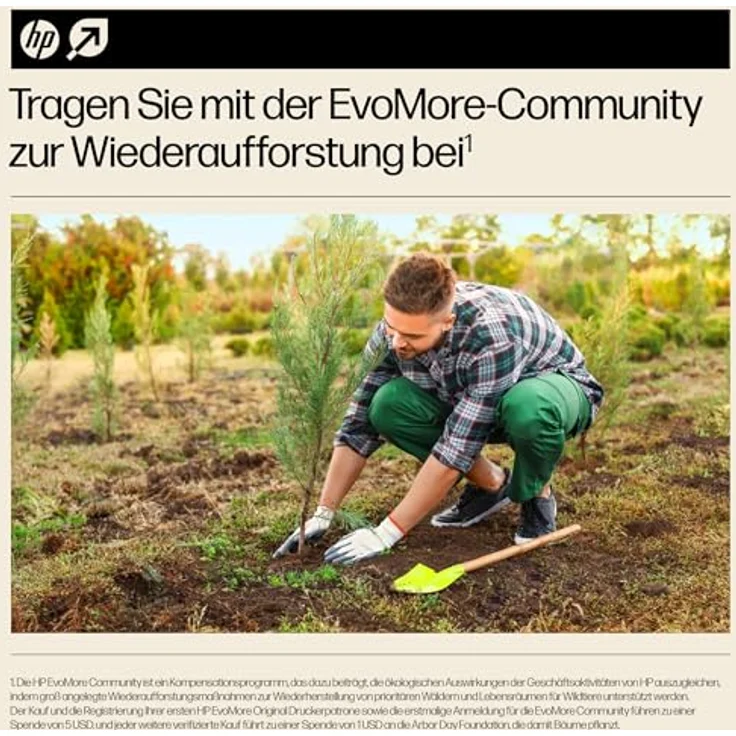HP 924e EvoMore, Druckerpatrone Schwarz für hohe Auflagen, recyclingfähig – Bild 5