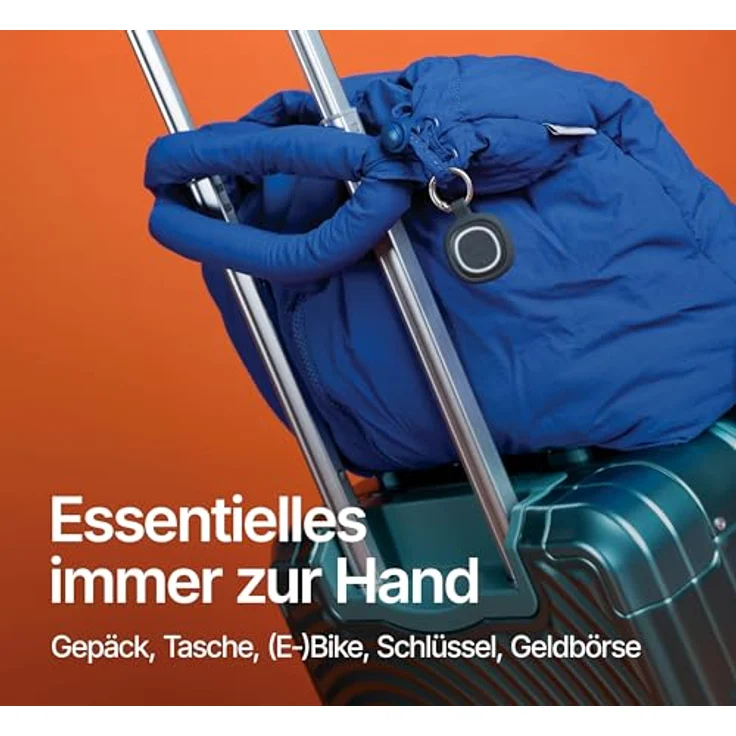 Fresh n Rebel Smart Finder 2, Schlüsselfinder mit IPX7 Schutz, LED-Anzeige, grau – Bild 3