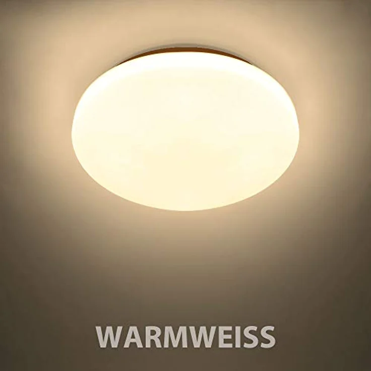max K O M F O R T LED Deckenleuchte GALA-RM 24W rund warmweiß 3000K Modern und schlicht 1800 Lumen – Bild 2