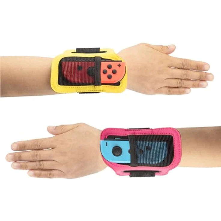 SUBSONIC Offizielles Just Dance 2023 Dance Straps, 2er Pack verstellbare elastische Armbänder für JoyCon Controller, geeignet für Nintendo Switch – Bild 3