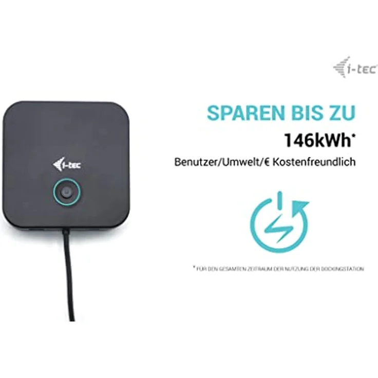 iTEC USB-C HDMI+2x DP Dock PD iTEC HDMI Dual DP PD 100W (C31Triple4Kdockpdpro) - Laptop-Dockingstation mit Unterstützung von bis zu drei externen 4K Monitoren, Auflösung von 5K/60 Hz, und 100W-Ladeadapter – Bild 8
