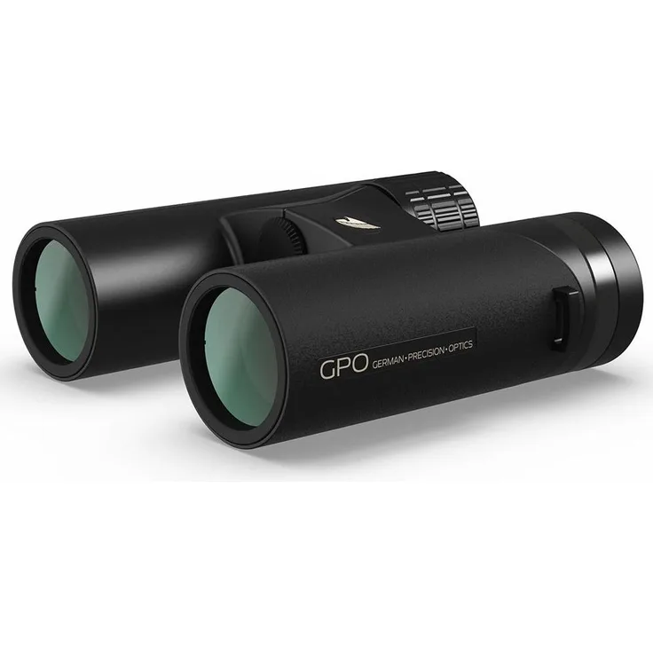 GPO Passion ED 10x32, Fernglas in Schwarz/Anthrazit mit ED-Linsen und Magnesiumgehäuse