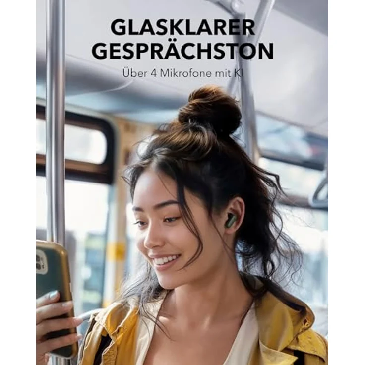 Anker Soundcore P30I Grün (ANC, 40 h), Kopfhörer mit adaptiver aktiver Geräuschunterdrückung und IP54 Zertifizierung – Bild 6