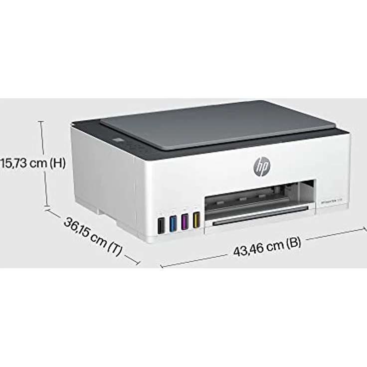 HP Smart Tank 5105 Multifunktionsdrucker inklusive Tinte für bis zu 3 Jahre drucken, Tintentanks, Scanner, Kopierer, WLAN, AirPrint, HP Smart App – Bild 4