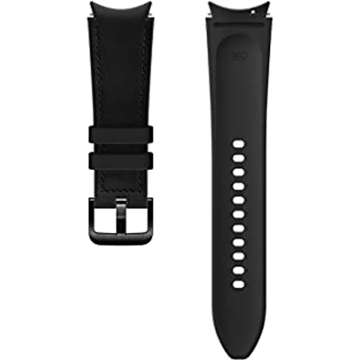 Samsung Hybrid Leather Band (20 mm, M-L), Black – Bild 4