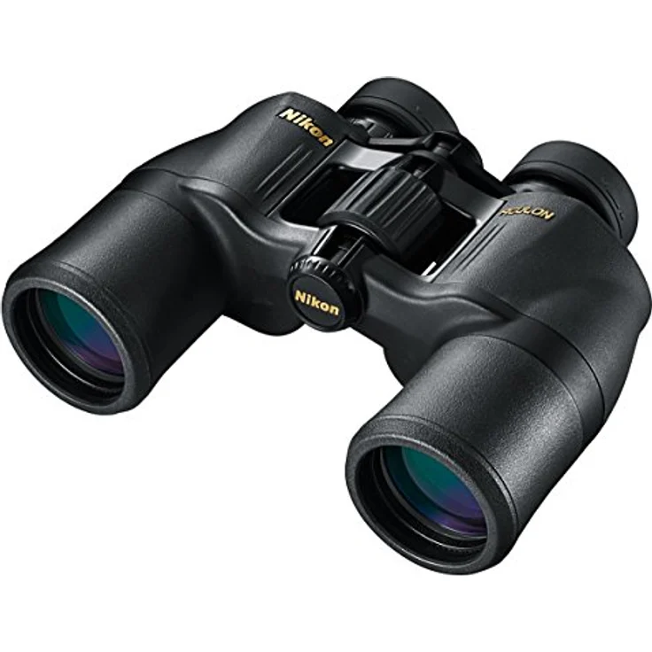 Nikon Aculon A211 8x42 Fernglas (8-fach, 42mm Frontlinsendurchmesser) schwarz - Großer Objektivdurchmesser und Mehrschichtenvergütung – Bild 1
