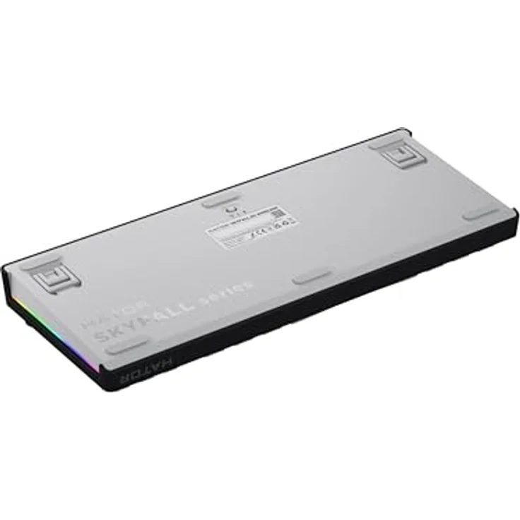 HATOR Skyfall Wireless 80, Mechanische Tastatur mit RGB-LED, USB + RF Wireless + Bluetooth, Schwarz-Weiß, Hot-Swap-Schalter – Bild 4