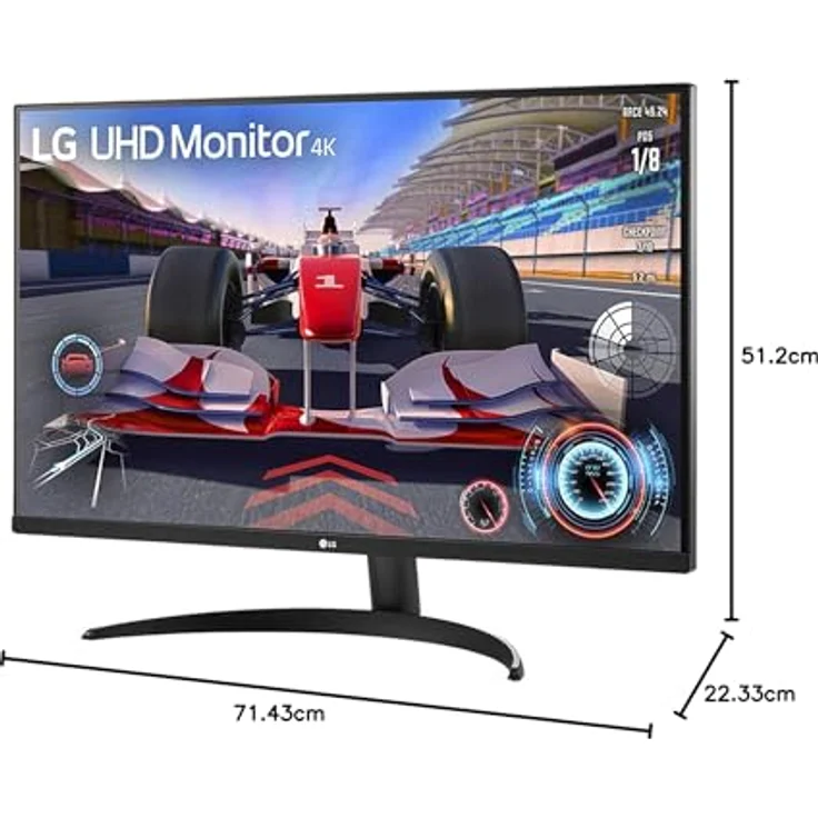LG 32 Zoll Ultrafine Ergo 4K UHD Gaming Monitor 60Hz 5ms HDR10 AMD FreeSync DCI-P3 Schwarz – Bild 17