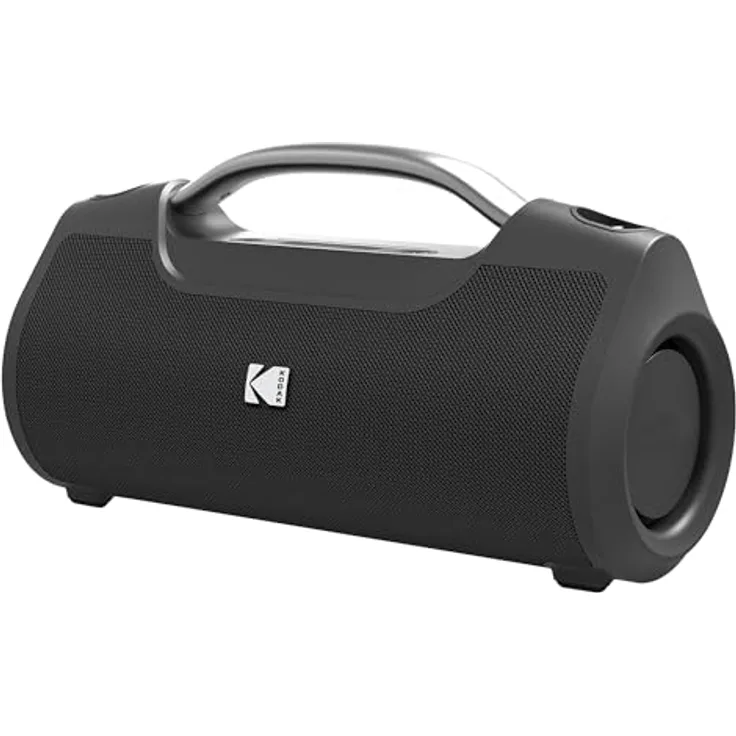 Kodak PWS-2258, 60 Watt Stereo Bluetooth Lautsprecher mit 12 Stunden Wiedergabezeit und IPX6 Schutz, schwarz