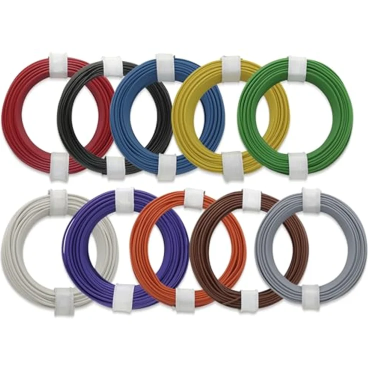 Donau Elektronik GMBH Original Kabel Kupfer Litzen 10er Set – Bild 2