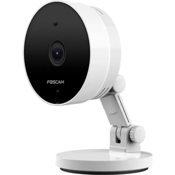 Foscam C5M 3K 5 MP Dualband WLAN Überwachungskamera mit Nachtsicht bis zu 8 Meter, Zwei-Wege-Audio, Geräusch- und Bewegungserkennung, H.264+/H.264-Videokomprimierung