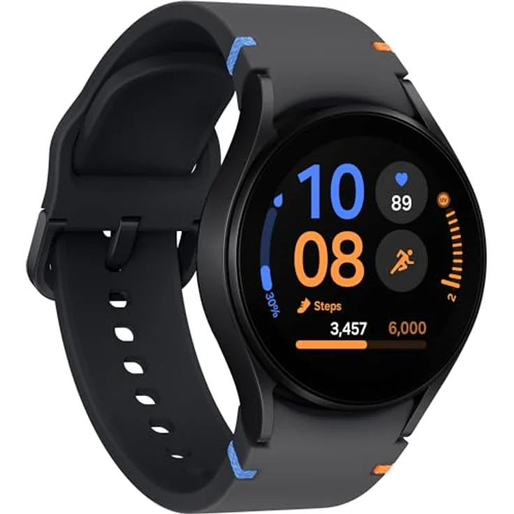 Samsung Smartwatch Galaxy Watch FE, 40mm, Bluetooth, Black - Waterproof IP68 – Bild 1