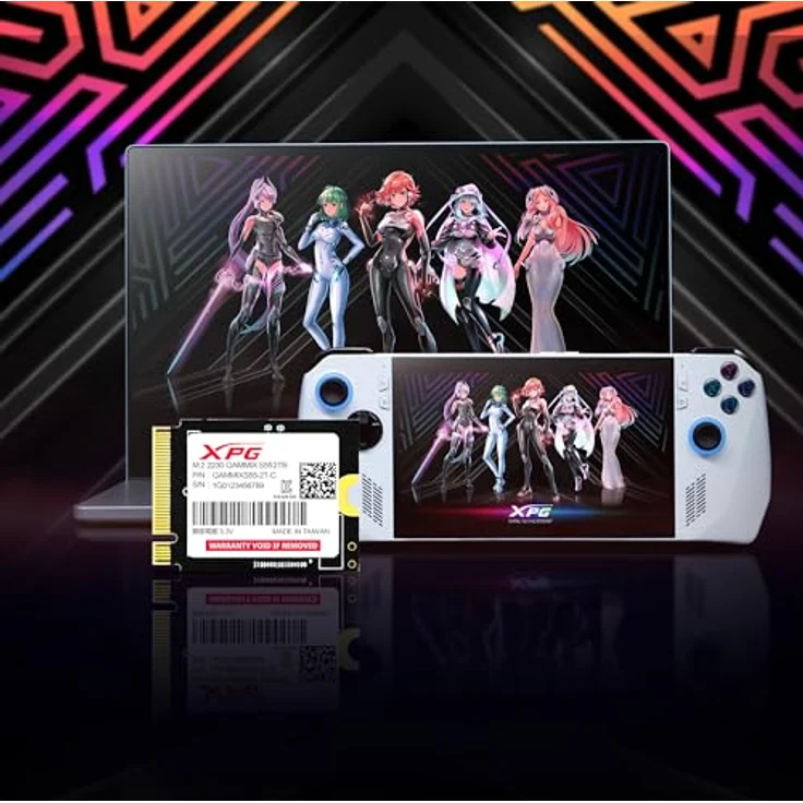 ADATA XPG GAMMIX S55 512GB SSD, NVMe, Lesegeschwindigkeit bis zu 5000 MB/s, Schreibgeschwindigkeit bis zu 3000 MB/s, M.2 2230, SMART-Unterstützung – Bild 8