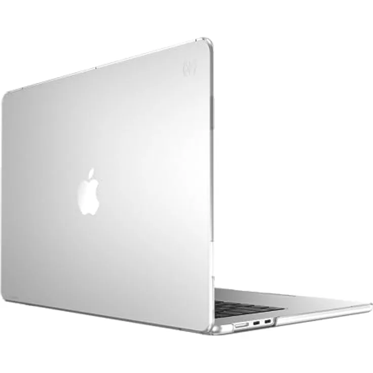 Speck SmartShell MacBook Air 15 Zoll (2023) Hülle Ultradünne Kratzfeste Hartschalen-Hülle Klar/Sweater Grey