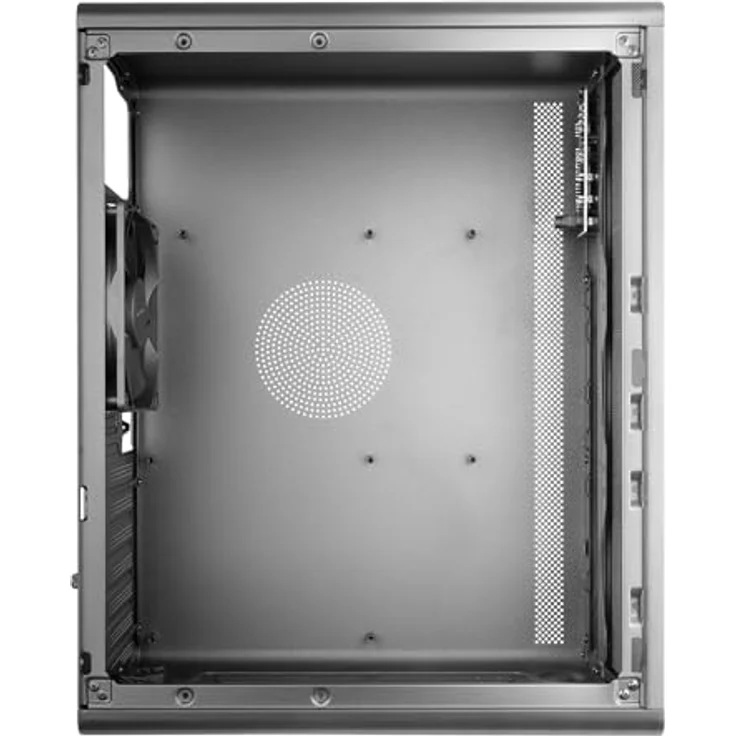 Tacens AERO Midi Tower PC-Gehäuse, ATX, schwarz, mit 1x 120mm Lüfter und USB 3.0 Anschluss – Bild 5