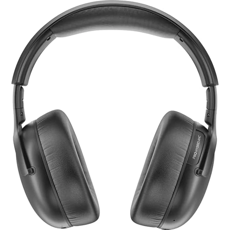 MEDION HX-1 Pro Over Ear Kopfhörer mit Hybrid Active Noise Cancelling, Bluetooth 6.0, 190 Stunden Akkulaufzeit, IPX4 Spritzwasserschutz, urban anthrazit – Bild 2