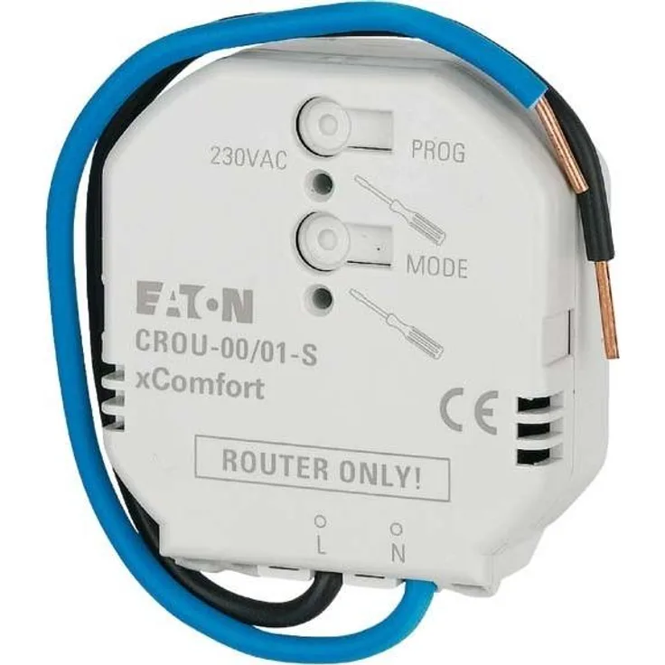 Eaton Router CROU-00/01-S, Smart Home Hub mit Funkbus, Unterputzmontage, IP20, 230 V