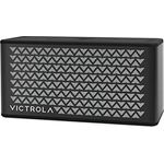 Victrola Music Edition 2 Tisch-Bluetooth-Lautsprecher, IP67 Wasser- und staubdicht, 20 Stunden Akkulaufzeit, Multi-Lautsprecher-Kopplung, Premium-Sound und passiver Bass-Heizkörper, Schwarz