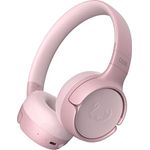 Fresh 'n Rebel Code Fuse, Bluetooth-Kopfhörer on-Ear, kabellos, 30 Stunden Spielzeit, mit Mikrofon und Sprachassistent, Lautstärkeregler und Wiedergabe/Pause-Tasten, faltbar (Smokey Pink) - Preisvergleich