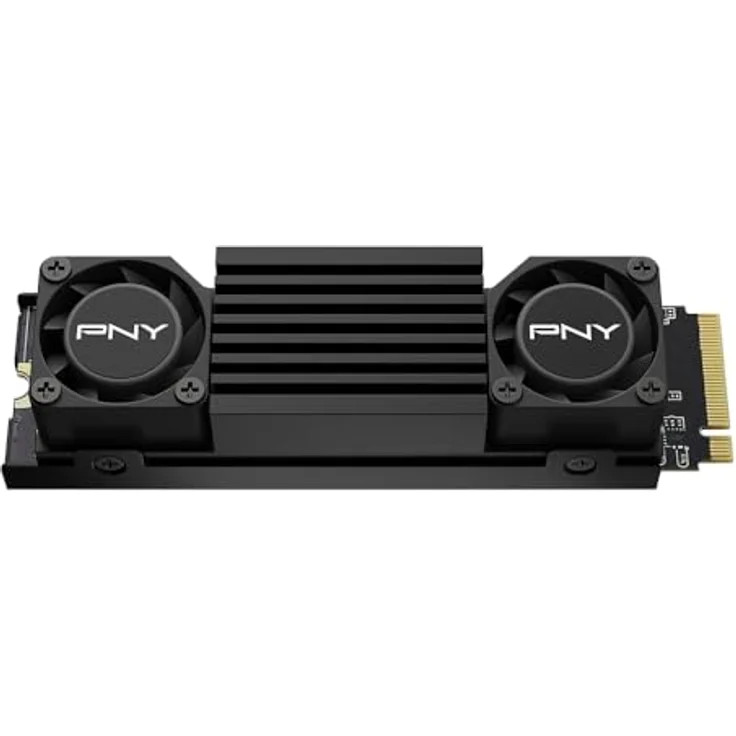 PNY CS3150 1TB M.2 NVMe Internal Solid State Drive (SSD) with Black Heatsink - Extreme Performance and Dual-Fan Cooling - Preisvergleich – Bild 1